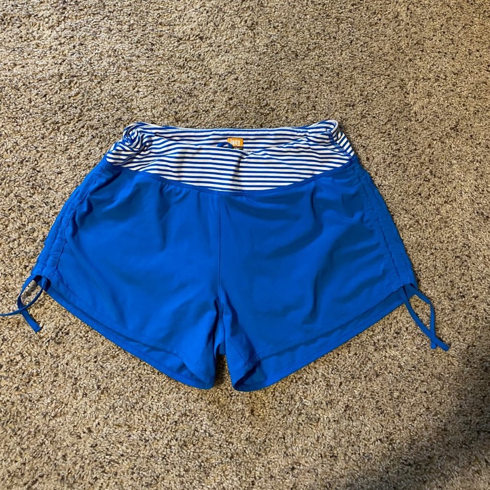 Lucy Blue Running Shorts